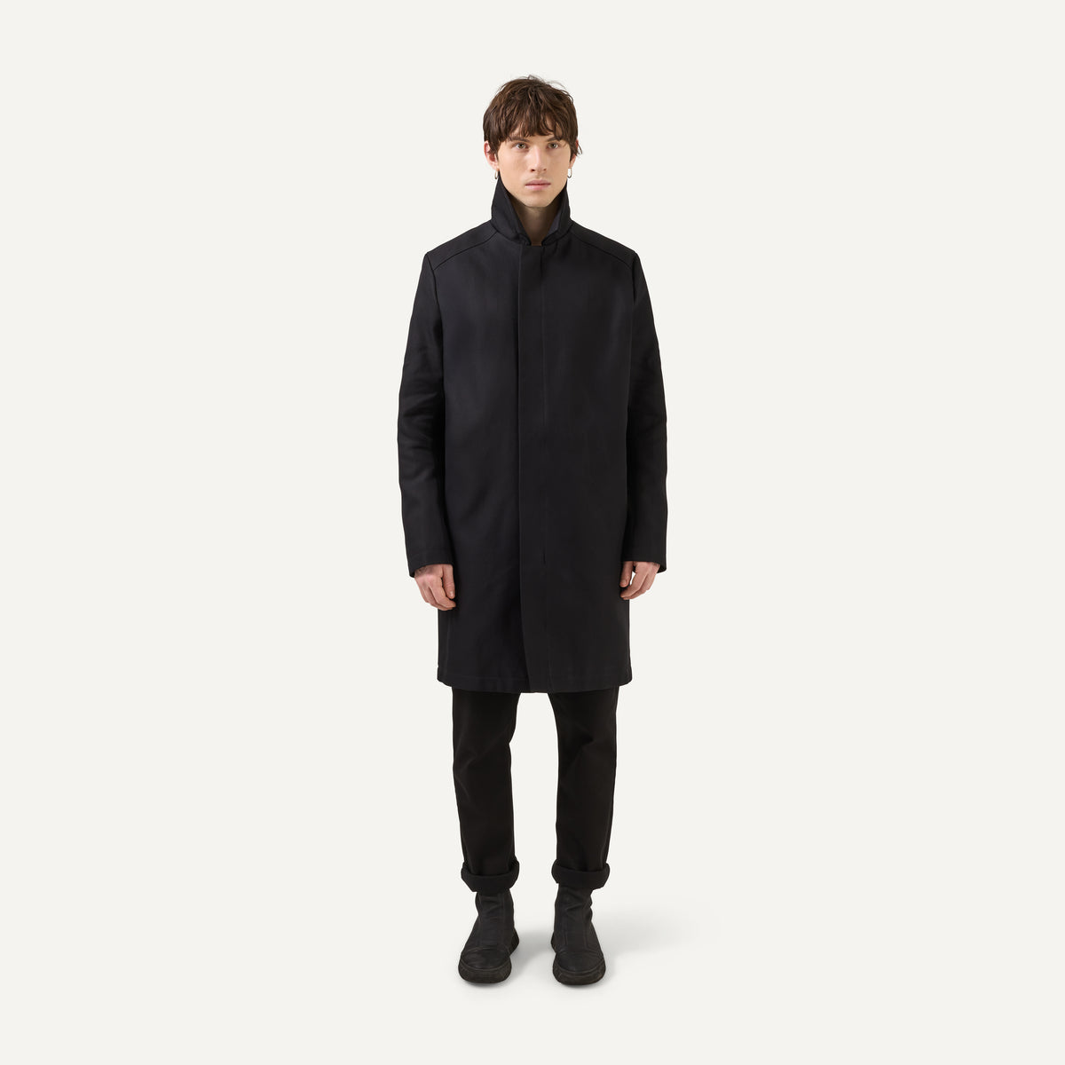 165 Basic Cotton Coat