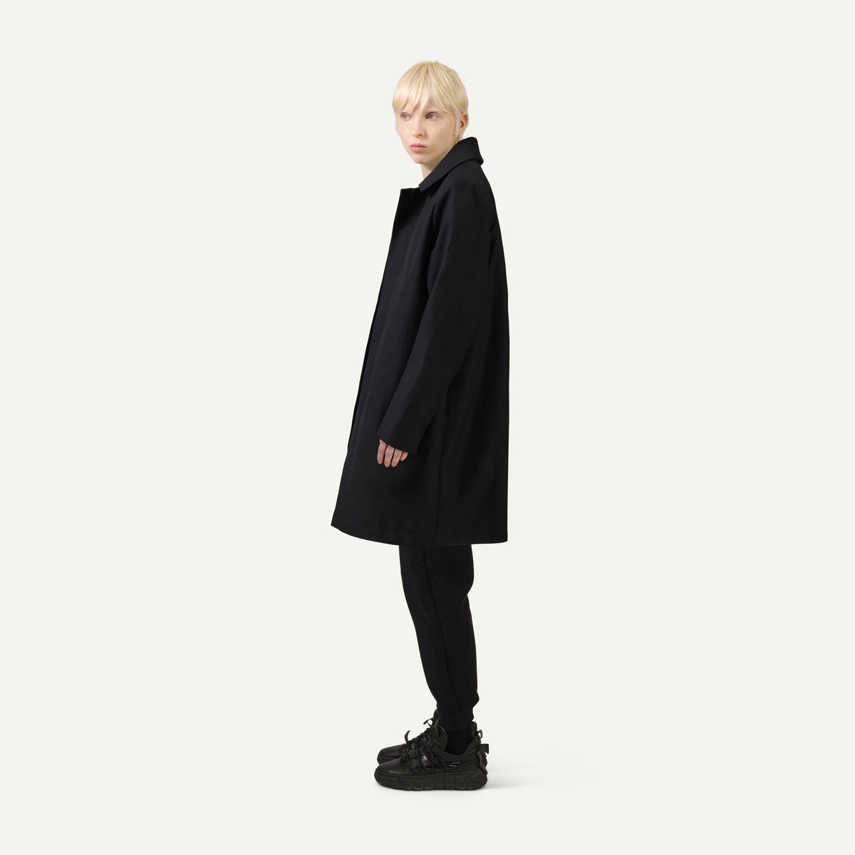 165 Basic Cotton Coat