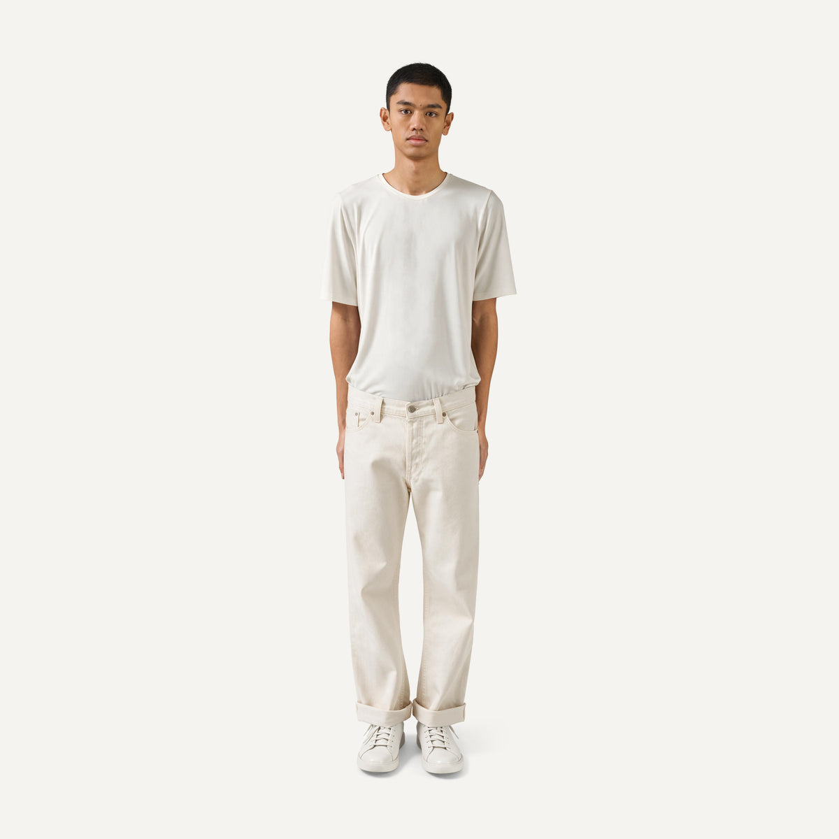 263 Wide Jeans, white