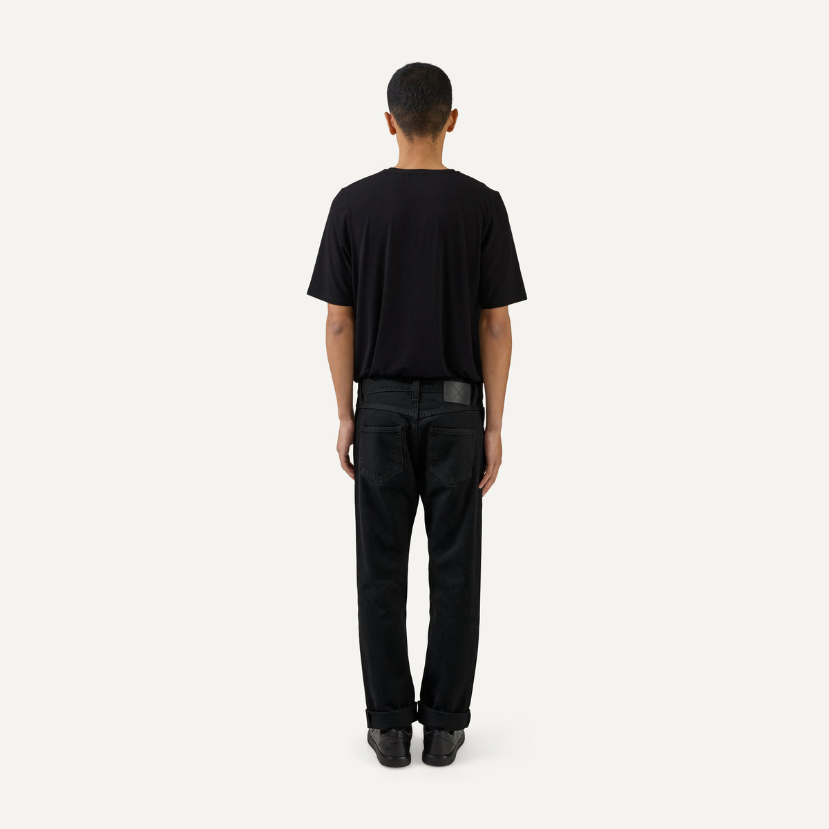 263 Wide Jeans, deep black