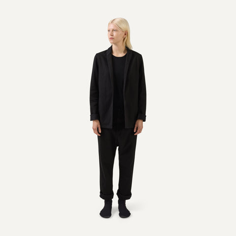 322 Basic Denim Blazer