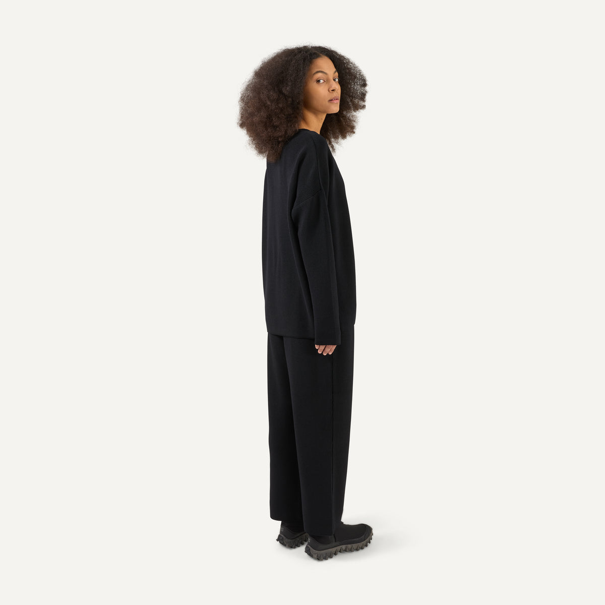 271 Knitted Wide Pants
