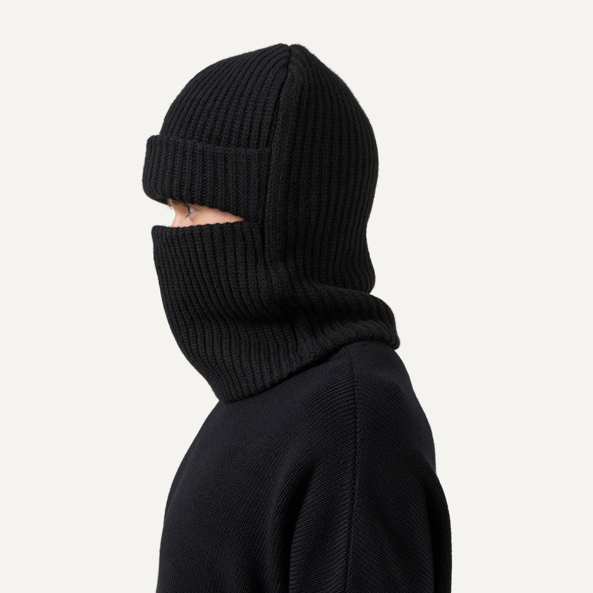 651 Knitted Balaclava Beanie