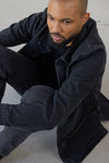 320 Worker Denim Jacket, washed black