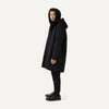 156 Hooded Woollen Coat