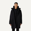 156 Hooded Woollen Coat