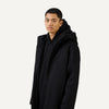 156 Hooded Woollen Coat