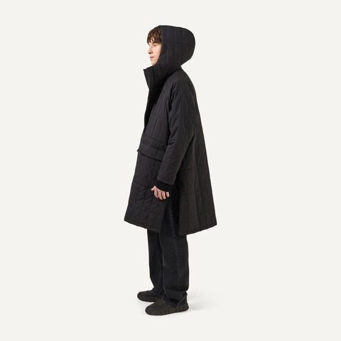 159 Loose Quilted Coat