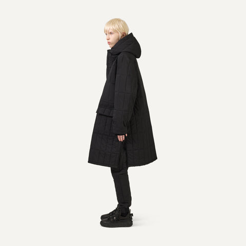 159 Loose Quilted Coat