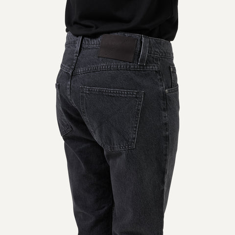 262 Basic Jeans, washed black