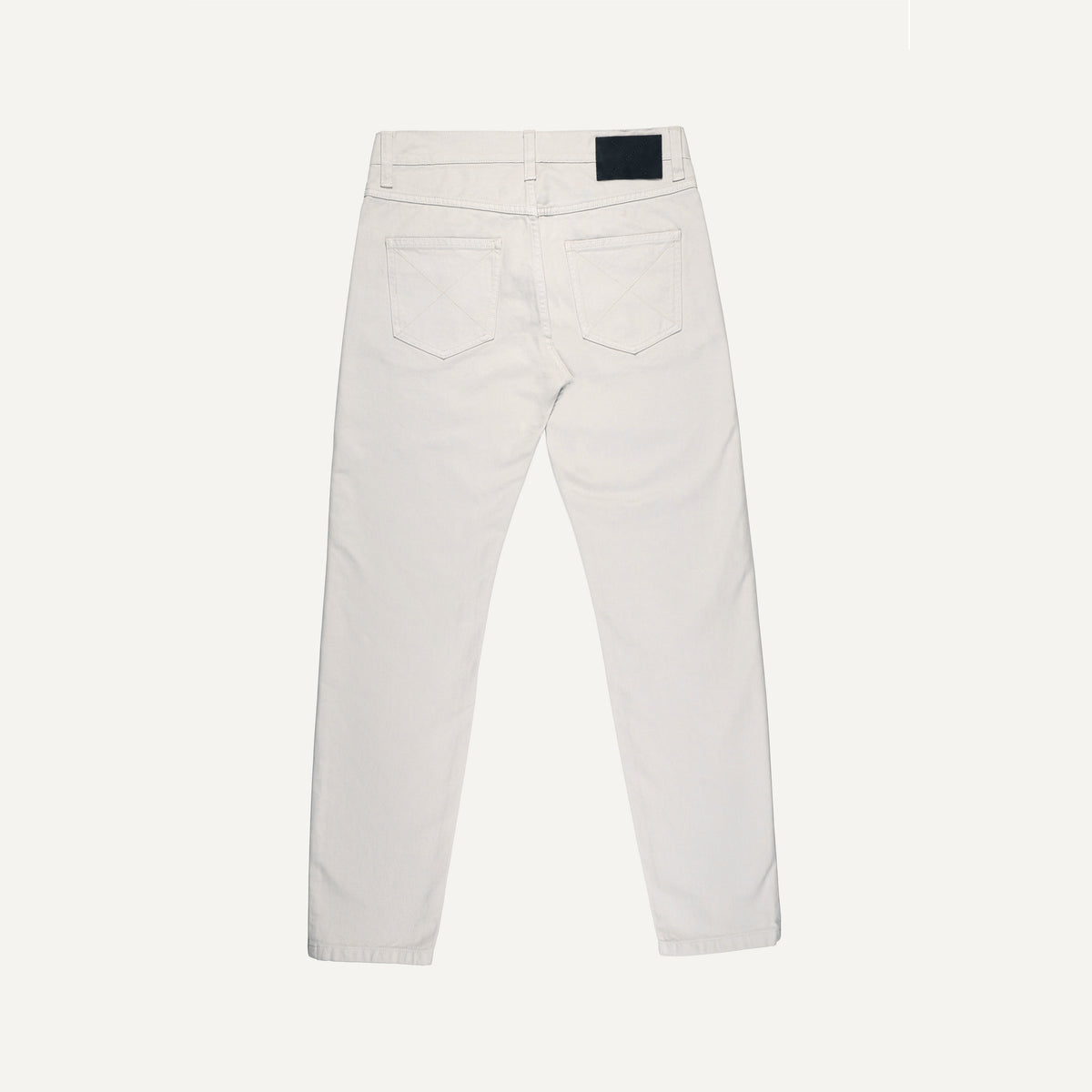 262 Basic Jeans, white