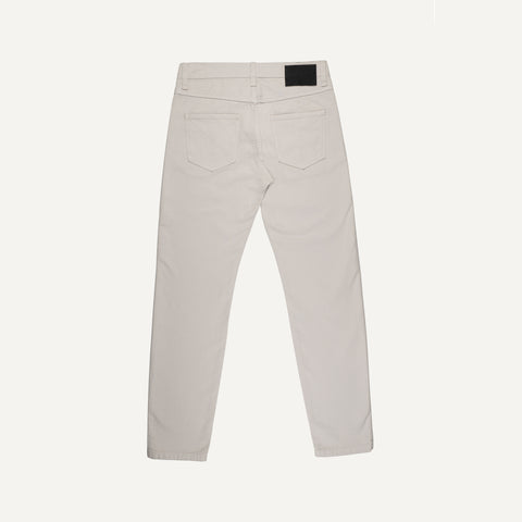 262 Basic Jeans, white
