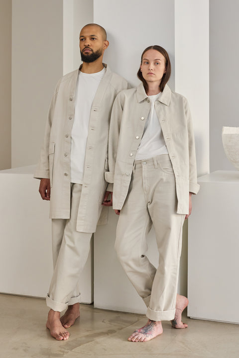 320 Worker Denim Jacket, white