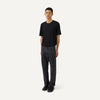 263 Wide Jeans, washed black