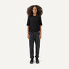 263 Wide Jeans, washed black