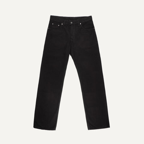 263 Wide Jeans, deep black