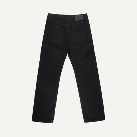 263 Wide Jeans, deep black