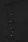 263 Wide Jeans, deep black
