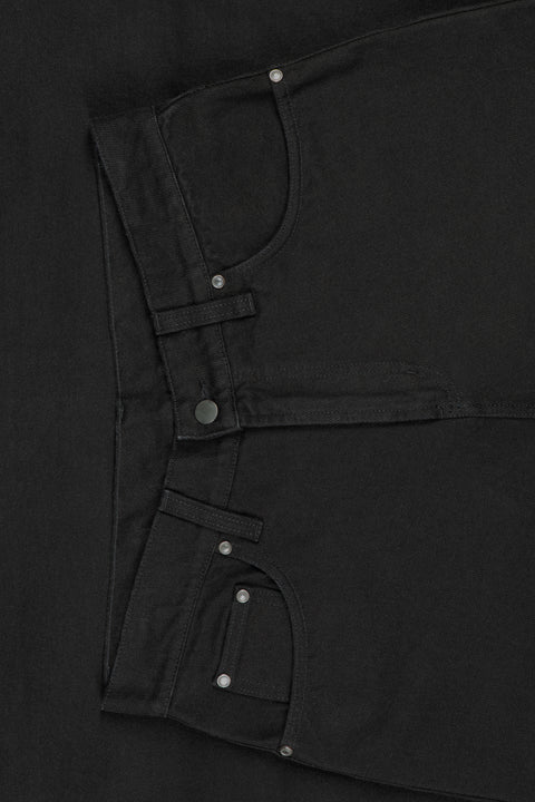 263 Wide Jeans, deep black