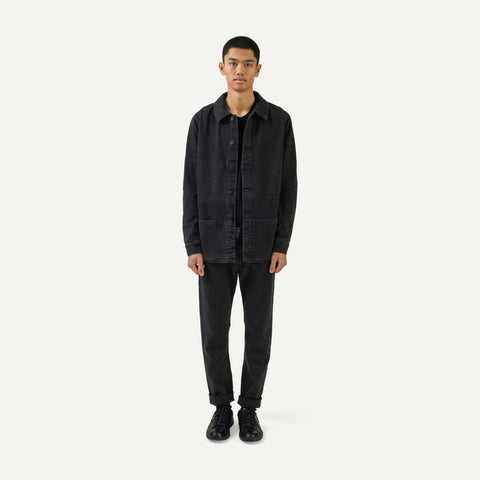 320 Worker Denim Jacket, washed black