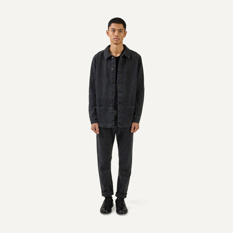 320 Worker Denim Jacket, washed black