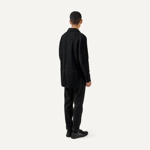 320 Worker Denim Jacket, deep black