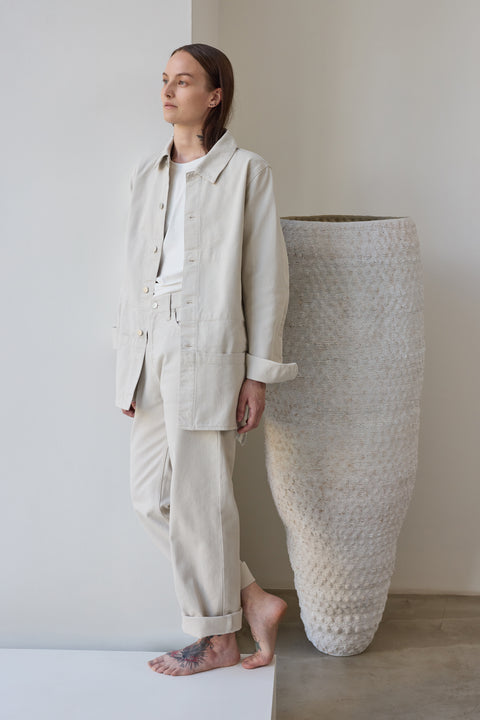 320 Worker Denim Jacket, white