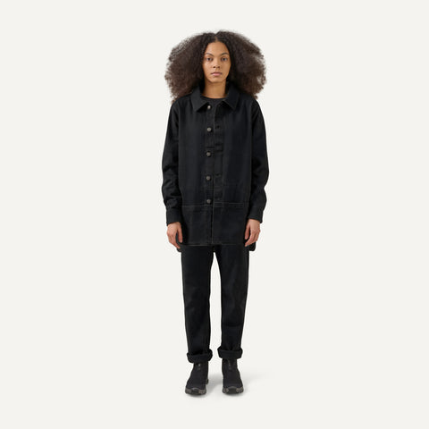 320 Worker Denim Jacket, deep black