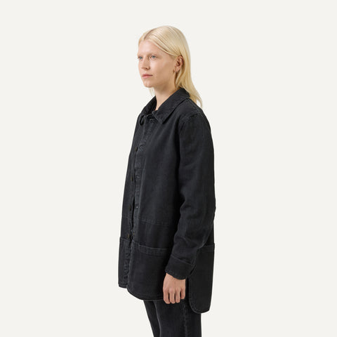 320 Worker Denim Jacket, washed black