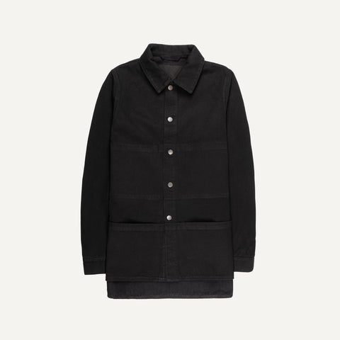 320 Worker Denim Jacket, deep black