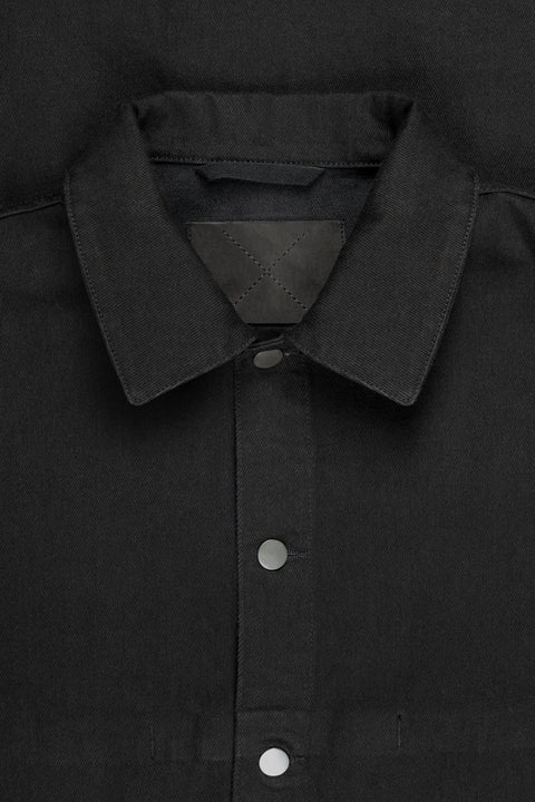 320 Worker Denim Jacket, deep black