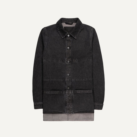 320 Worker Denim Jacket, washed black