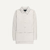 Nomen Nescio 320 Worker Denim Jacket white – flat lay front view