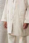 321 Raglan Denim Jacket, white