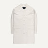 Nomen Nescio 321 Raglan Denim Jacket white – flat lay front view