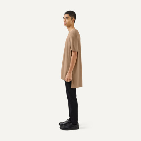 416 Boxy Shirt, Camel